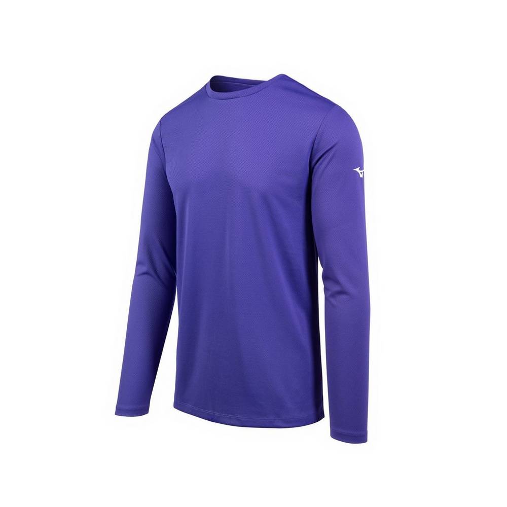 Panske Tričko Mizuno Long Sleeve Nachový Vypredaj OHTB89704